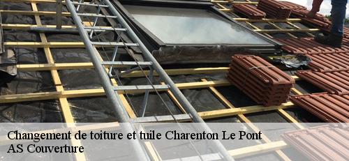 Changement de toiture et tuile  charenton-le-pont-94220 AS Couverture