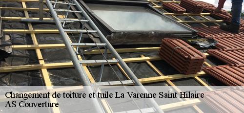 Changement de toiture et tuile  la-varenne-saint-hilaire-94210 AS Couverture