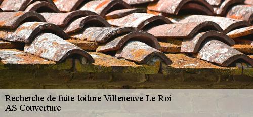 Recherche de fuite toiture  villeneuve-le-roi-94290 AS Couverture